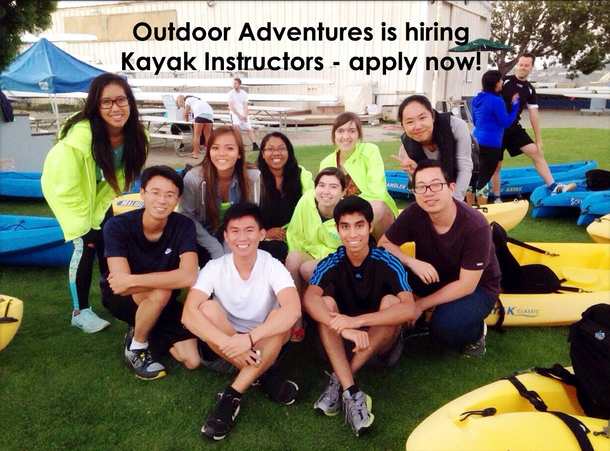 Now Hiring Kayak Instructor